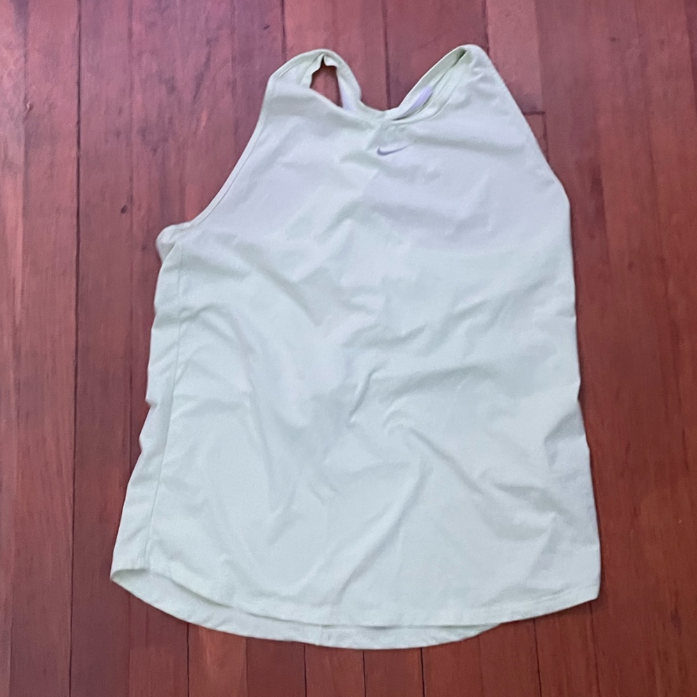 Nike Running Shirt, L, Neon Green